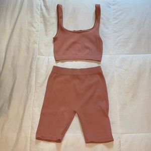 Zara Ripped Set | Top Size: XS-S, Bottom Size: M-L